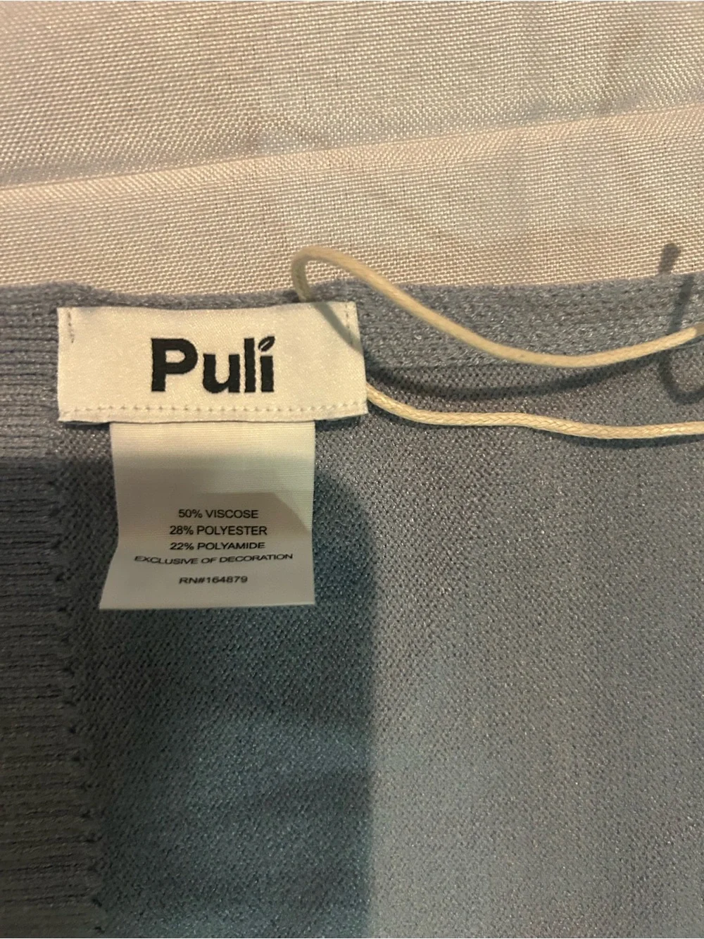 PULI Women's Pashmina Shawl Wrap Large